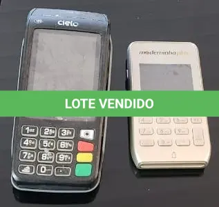LOTE 179 - MÁQUINA DE CARTÃO DE CRÉDITO, MODERNINHA