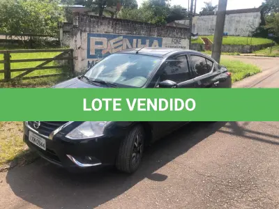 LOTE 012 - Nissan Versa Unique 1.6 16v FlexStart 4p Aut, fab/mod 2016/2017