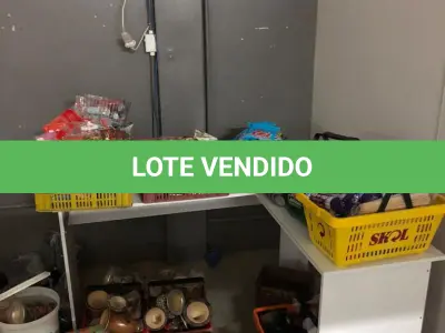 LOTE 001 - Lote com alimentos, bebidas e etc
