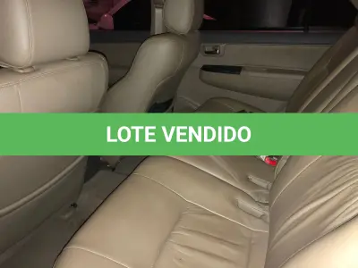 LOTE 000 - Toyota/Hilux SW4 SRV D4-D 4x4 3.0 TDI, diesel, automático, fabricação/modelo 2012/2013