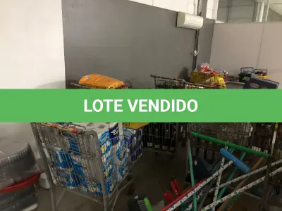 LOTE 001 - Lote com alimentos, bebidas e etc
