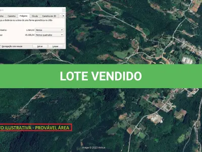 LOTE 000 - O imóvel localizado na Linha Temerária (AV.1), zona rural do município de Nova Petrópolis, RS, com a área de 45.000,00m²