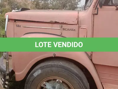 LOTE 009 - Scania/L110 1975, fab/mod 1975, placa MAV7468