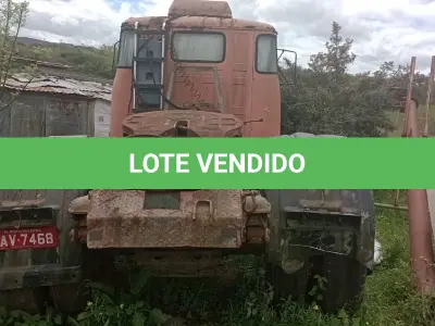 LOTE 009 - Scania/L110 1975, fab/mod 1975, placa MAV7468