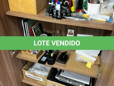 LOTE 033 - Lote de material de escritório 