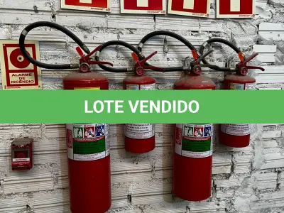 LOTE 120 - Lote de extintores (toda a fábrica)