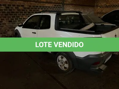 LOTE 000 - FIAT STRADA WORKING CD, 2014/2015