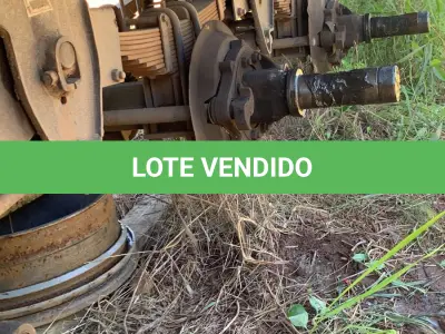 LOTE 002 - O Semi-reboque SR/Librelato SRCS3E, placas MKC 1612, ano/modelo 2012/2012