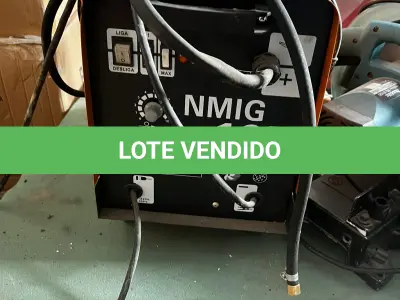 LOTE 141 - Aparelho de solda mig Nmig 195