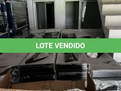 LOTE 128 - Lote de estruturas metálicas 