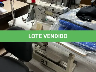 LOTE 065 - Maquinas de costura Siruba 
