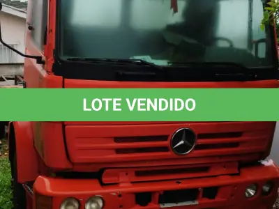 LOTE 001 - O veículo Mercedes Benz/1215 C, placas IJQ 8786