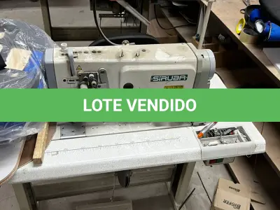 LOTE 065 - Maquinas de costura Siruba 