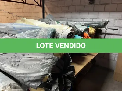 LOTE 069 - Lote de tecidos e linhas  