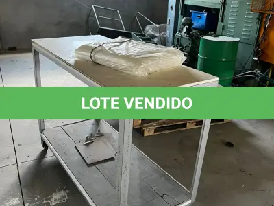 LOTE 000 - SOPRADORA BEKUM, MÃO FRANCESA C/ TALHA ELÉTRICA, UNIDADE DE RESFRIAMENTO, MOTOR P/ REFRIGERAÇÃO, GIRAFA HIDRÁULICA E MÓVEIS DIVERSOS