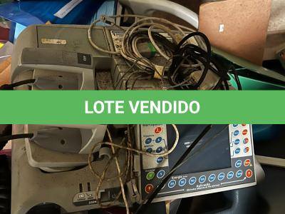 LOTE 004 - 01 CARDIOVERSOS MONOFÁSICO CV-10+ TEB, ETC..