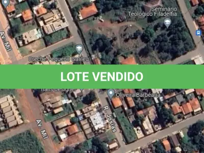 LOTE 002 - Um lote de terreno urbano sob o nº 15 da Quadra 47, situado no loteamento denominado “Residencial Nova Fronteira”, Várzea Grande/MT, com a área de 360,00m²