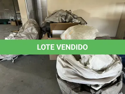 LOTE 000 - SOPRADORA BEKUM, MÃO FRANCESA C/ TALHA ELÉTRICA, UNIDADE DE RESFRIAMENTO, MOTOR P/ REFRIGERAÇÃO, GIRAFA HIDRÁULICA E MÓVEIS DIVERSOS