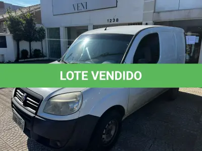 LOTE 000 - Fiat Doblo Cargo 1.8 mpi Fire Flex, ano 2013, branca
