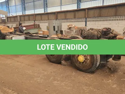LOTE 002 - CHASSIS TRUCK C/ MOTOR SCANIA - P-270 6x2. Ano 2011. Placa ISJ7524