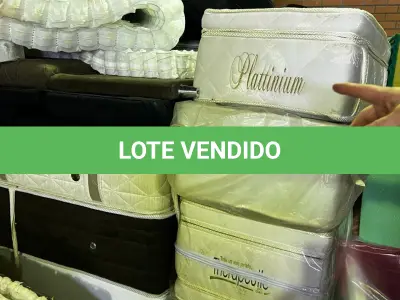 LOTE 007 - Lote de colchoes e mantas massageadoras, lote de espumas e colchões,