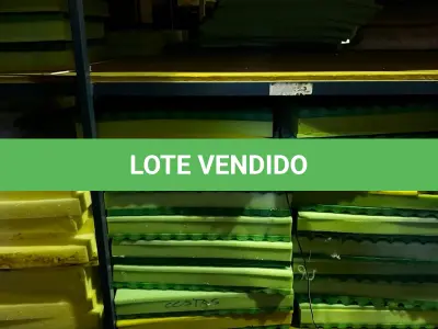 LOTE 007 - Lote de colchoes e mantas massageadoras, lote de espumas e colchões,