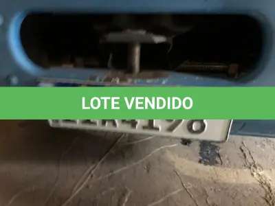 LOTE 003 - CAMINHÃO VW 14-210, TRUCK, AZUL, ANO 1988, PLACAS IIA 4I98, C/ CAÇAMBA GRANELEIRA