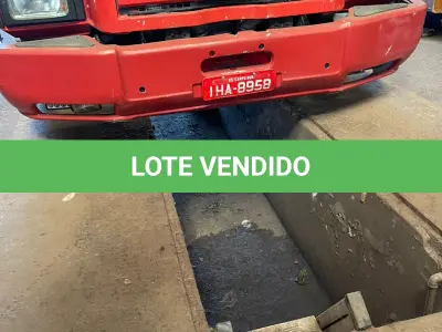 LOTE 005 - "CAMINHÃO SCANIA T113H 4X2, ANO 1997/1998, VERMELHO, PLACAS IHA8958