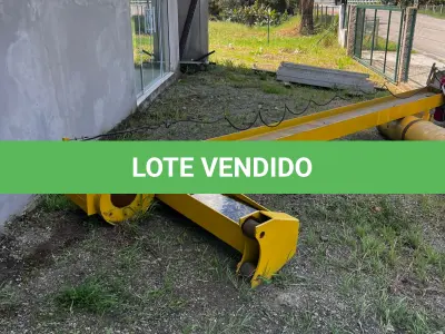 LOTE 000 - SOPRADORA BEKUM, MÃO FRANCESA C/ TALHA ELÉTRICA, UNIDADE DE RESFRIAMENTO, MOTOR P/ REFRIGERAÇÃO, GIRAFA HIDRÁULICA E MÓVEIS DIVERSOS