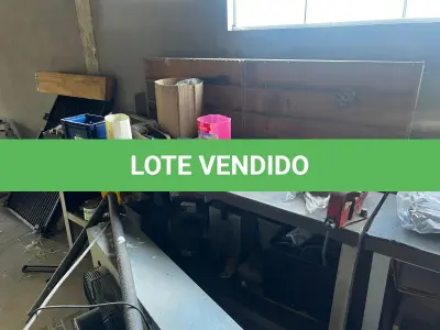 LOTE 000 - SOPRADORA BEKUM, MÃO FRANCESA C/ TALHA ELÉTRICA, UNIDADE DE RESFRIAMENTO, MOTOR P/ REFRIGERAÇÃO, GIRAFA HIDRÁULICA E MÓVEIS DIVERSOS