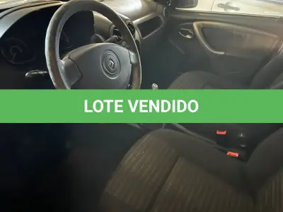 LOTE 000 - Renault Sandero EXP, cor prata, fabricação/modelo 2012/2013