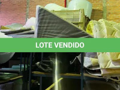 LOTE 007 - Lote de colchoes e mantas massageadoras, lote de espumas e colchões,