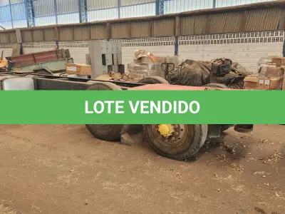 LOTE 002 - CHASSIS TRUCK C/ MOTOR SCANIA - P-270 6x2. Ano 2011. Placa ISJ7524