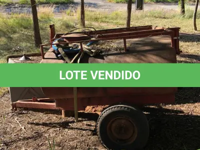 LOTE 035 - Reboque agricula tanque 