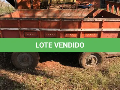 LOTE 034 - Reboque agricula 4 rodas