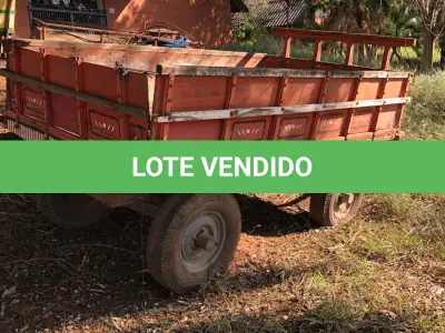 LOTE 034 - Reboque agricula 4 rodas