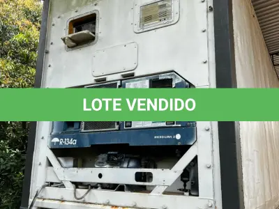 LOTE 007 - container câmara fria 40 pés