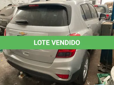 LOTE 001 - GM – Chevrolet – TRACKER LT 1.4 Turbo 16V Flex 4x2 aut., fabricação/modelo 2018/2018, cor: prata