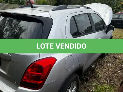 LOTE 001 - GM – Chevrolet – TRACKER LT 1.4 Turbo 16V Flex 4x2 aut., fabricação/modelo 2018/2018, cor: prata