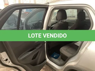 LOTE 001 - GM – Chevrolet – TRACKER LT 1.4 Turbo 16V Flex 4x2 aut., fabricação/modelo 2018/2018, cor: prata