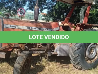LOTE 018 - TRATOR mf 295