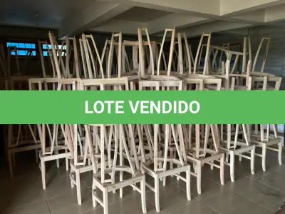 LOTE 000 - estruturas para cadeiras. lixadeiras