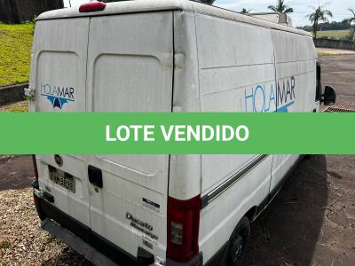 LOTE 004 - O veículo Fiat Ducato Mai. Curta 2.3 T.Alto ME Diesel, Ano 2014