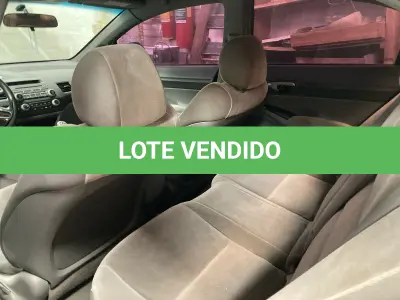 LOTE 000 - Honda Civic LXS FLEX, cor verde, fabricação/modelo 2007/2008 (SEM CHAVE)