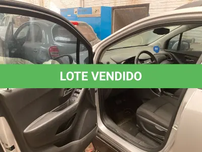 LOTE 001 - GM – Chevrolet – TRACKER LT 1.4 Turbo 16V Flex 4x2 aut., fabricação/modelo 2018/2018, cor: prata