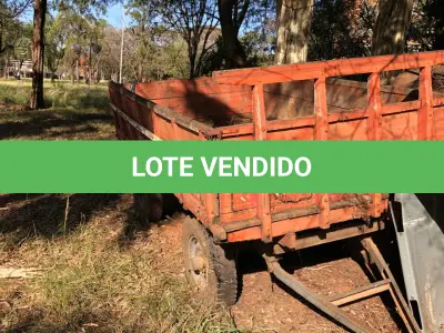 LOTE 034 - Reboque agricula 4 rodas