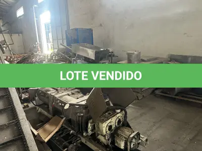 LOTE 001 - LOTE ENGOLBADO DE EQUIPAMENTOS PARA INUSTRIA