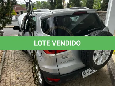 LOTE 001 - Ecosport Titanium 2.0 Aut., cor prata, ano 2014/2014