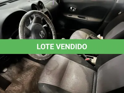 LOTE 000 - Nissan March, fabricação/modelo 2013/2014