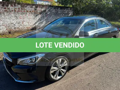 LOTE 000 - Mercedes-Benz CLA-200 1.6 TB 16V Flex Aut fabricação/modelo 2018/2018, cor preta